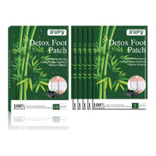 Bamboo Charcoal Herbal Foot Patch Relieves Body Sleep Foot Patch Soothing Foot Patch Natural Bamboo Charcoal Foot Patch