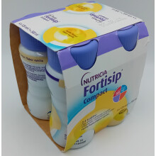 Fortisip Compact Vanilla 125ml Pack of 4 - REF: FOR015