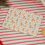 4 Gingerbread Men Placemats Candy Cane Christmas Pudding Table Mats 1