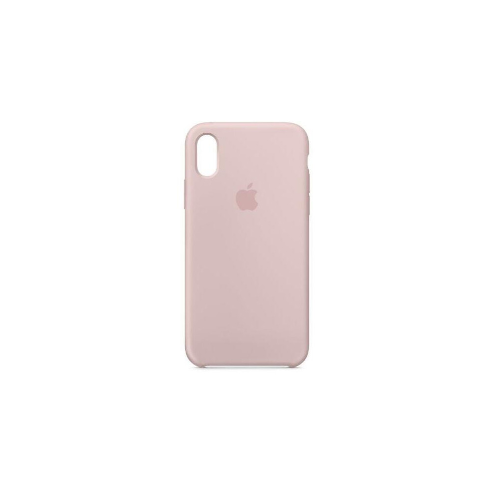 Official Apple iPhone X/XS Silicone Back Case Pink