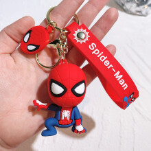 (SpiderMan Foot) Avengers Keychain Collection Cute And Unique Silicone Gifts