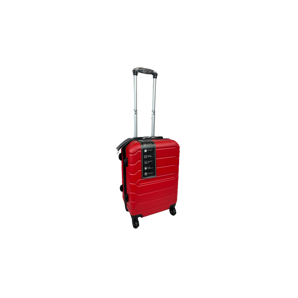 Hampton & Stewart (, Small) Suitcase Hardshell Lugguage Red