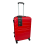 (Red, Medium) Hampton & Stewart Suitcase Hardshell Lugguage 1