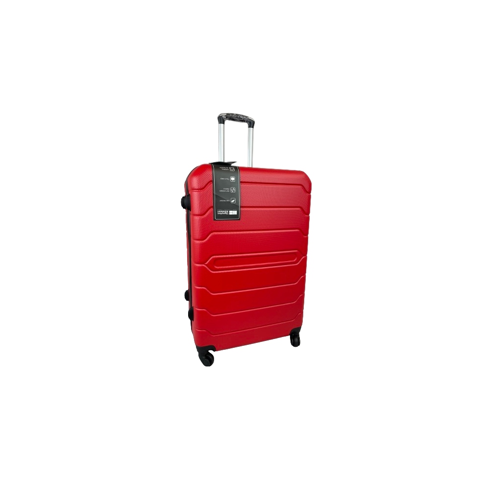 (Red, Large) Hampton & Stewart Suitcase Hardshell Lugguage-image-OPC-PF999MJ-NEW