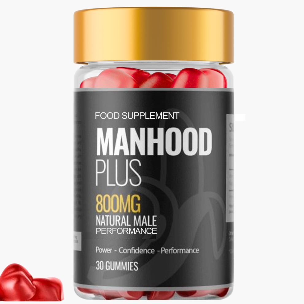 Manhood Plus - Natural Male Performance 30 Gummies [ 1 Bootle ]