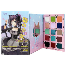 Manga Collection Pressed Pigments and Shadows Palette - Cat Girl Chronicles van Rude Cosmetics voor vrouwen - 0,77 oz Palette