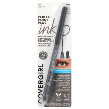 COVERGIRL Perfect Point Plus Ink Gel Eyeliner, Pigmentiert, Langanhaltend, Vegan, Metallic Slate 290, 0.01oz