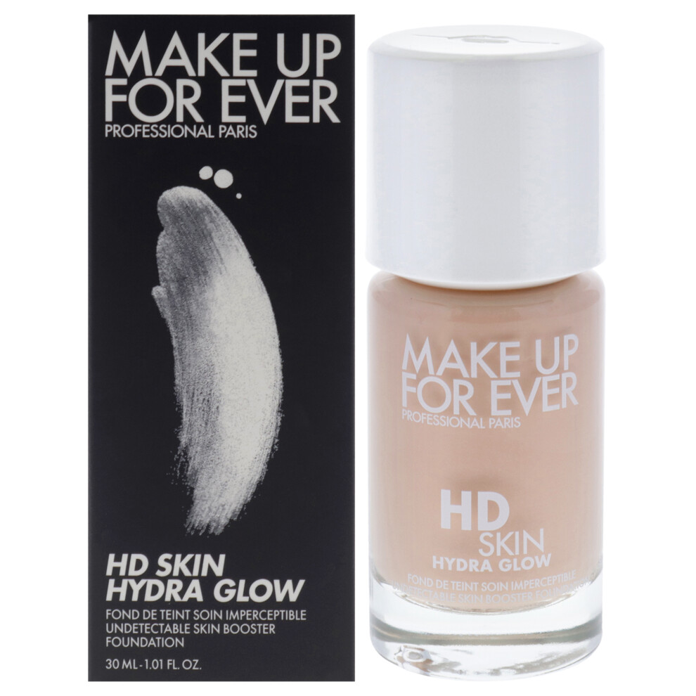 Make Up For Ever Ivory Hd Skin Hydra Glow - 1R12 Cool By For Women - 1.01 Oz Foundation