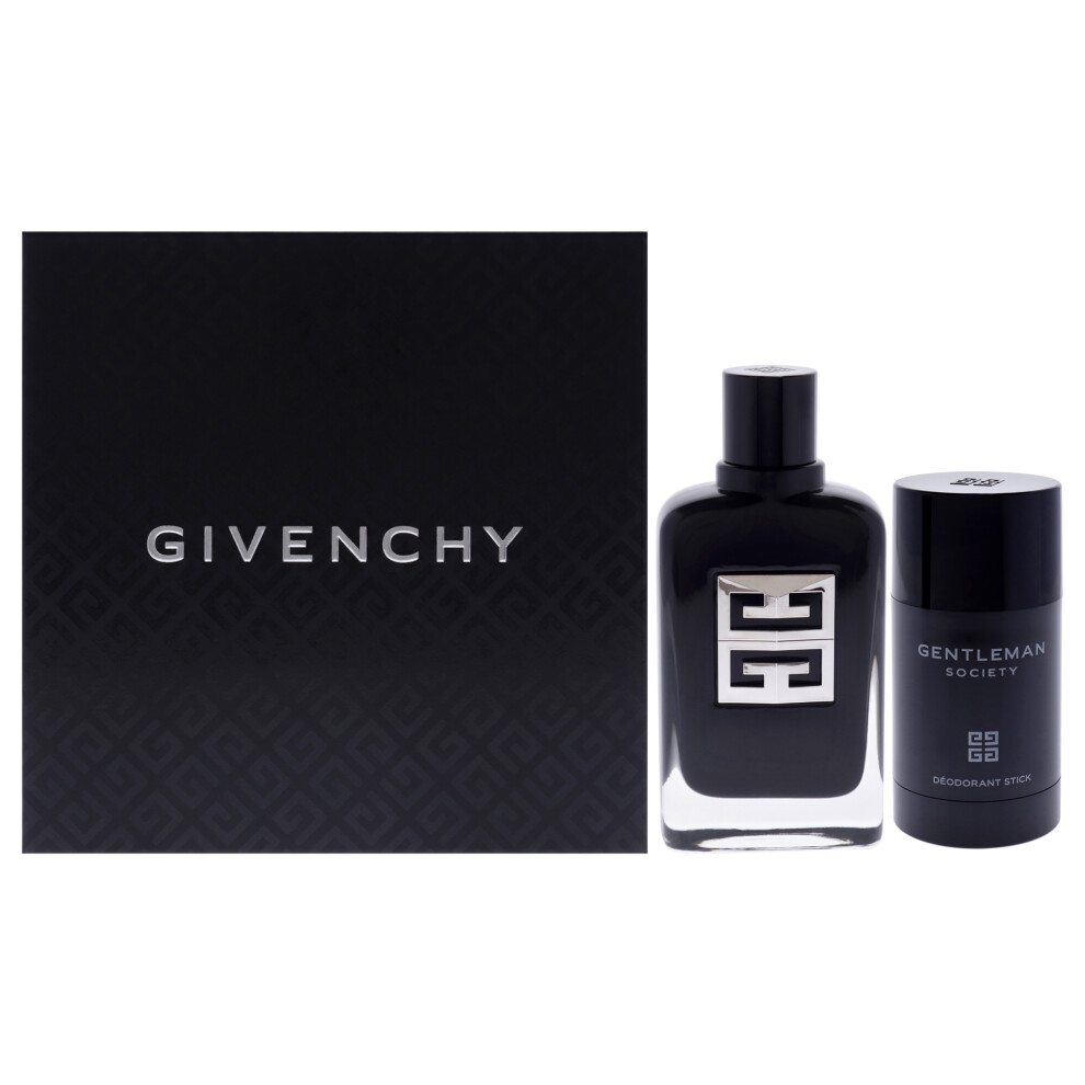 Givenchy Gentlemen Society for Men - 2 Pc Gift Set 3.3oz EDP Spray  2.6oz Deodorant Stick