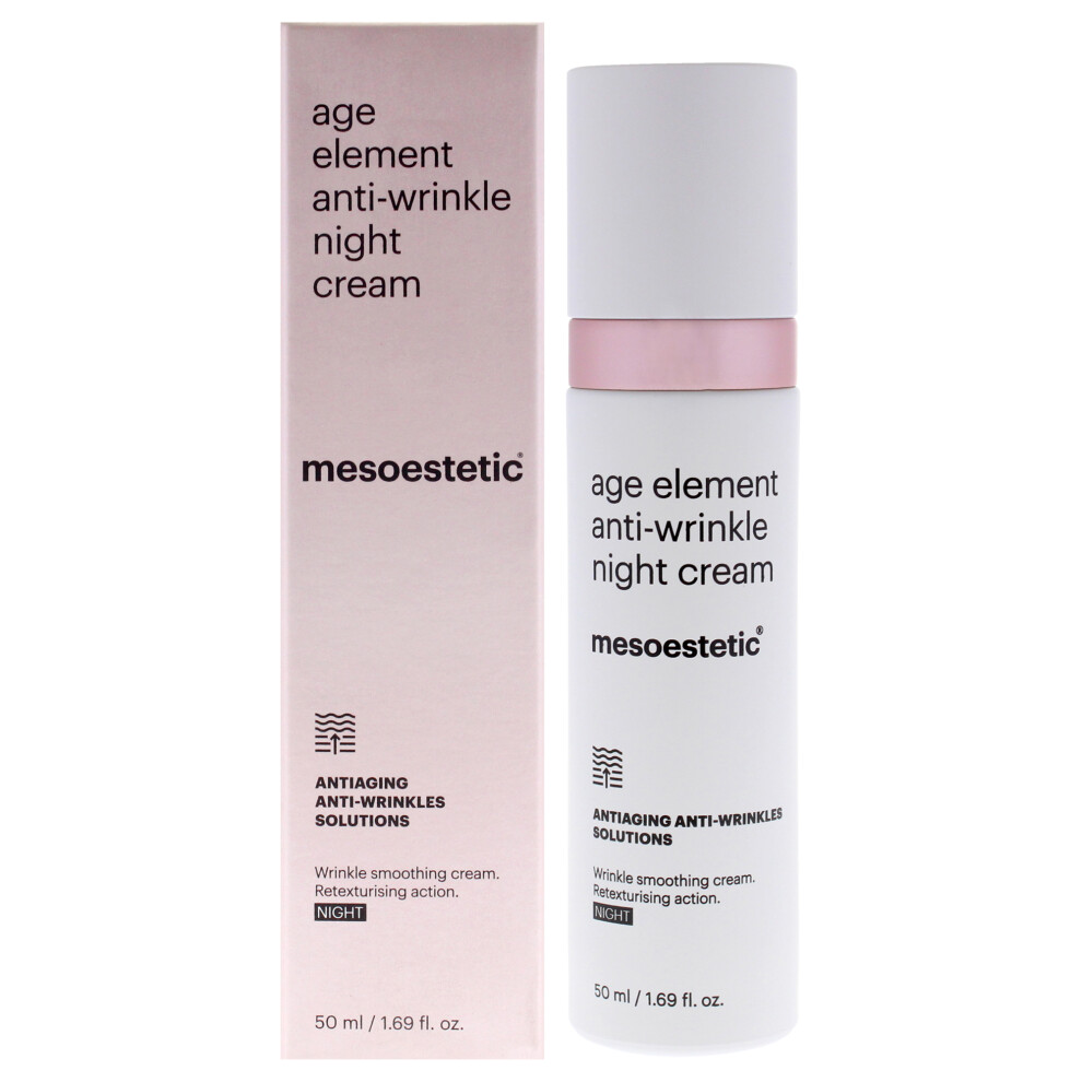 Mesoestetic Age Element Anti Wrinkle Night Cream By For Unisex - 1.69 Oz Cream