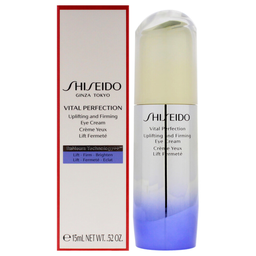 Vital Perfection Uplifting and Firming Eye Cream by Shiseido for Women - 0.52 oz Cream