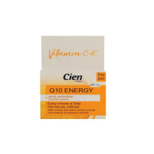Cien Q10 Energy Energizing Anti-Wrinkle Day Cream Vitamin C + E 50ml