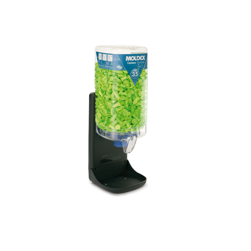 Moldex 7450 Contours Ear Plugs Dispenser Clear