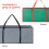 LIVIVO Xmas Rectangular Gift Wrap & Baubles Storage Bag 8