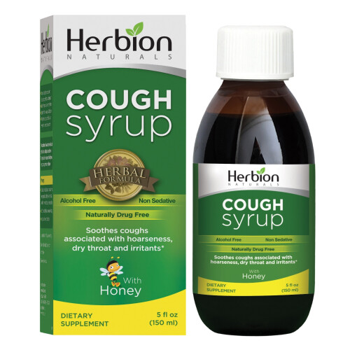 Sirop pour la Toux au Miel, Sans Alcool