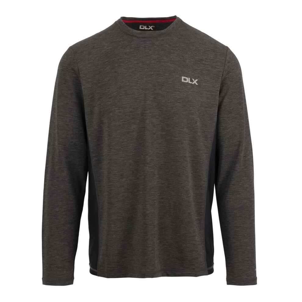 Men's Trespass Mens Charlie Long-Sleeved T-Shirt - Grey - Size: 40/Regular