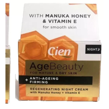 Cien Age Beauty Anti Ageing Firming Night Cream 50+ Manuka Honey