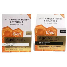 Cien Age Beauty Anti Ageing Firming Day & Night Cream 50+ Manuka Honey