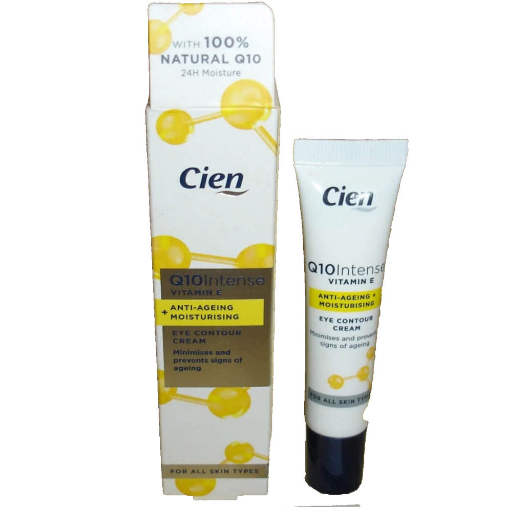 Cien Q10 Intense Anti Ageing Moisturising Eye Contour 15Ml Cream