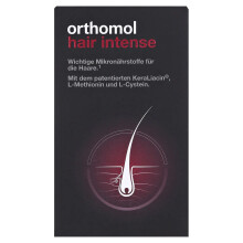Orthomol Hair Intense Supplement,Hair Growth,Strength & Beauty, 60Pcs