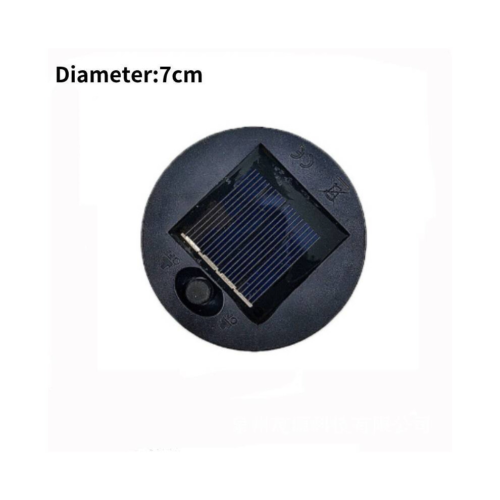 (7cm/2.76in) Solar Light Replacement Top Lithium Battery Outdoor Courtyard Lighting Accessory