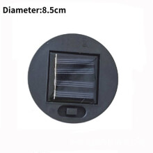 (8.5cm/3.35in) Solar Light Replacement Top Lithium Battery Outdoor Courtyard Lighting Accessory