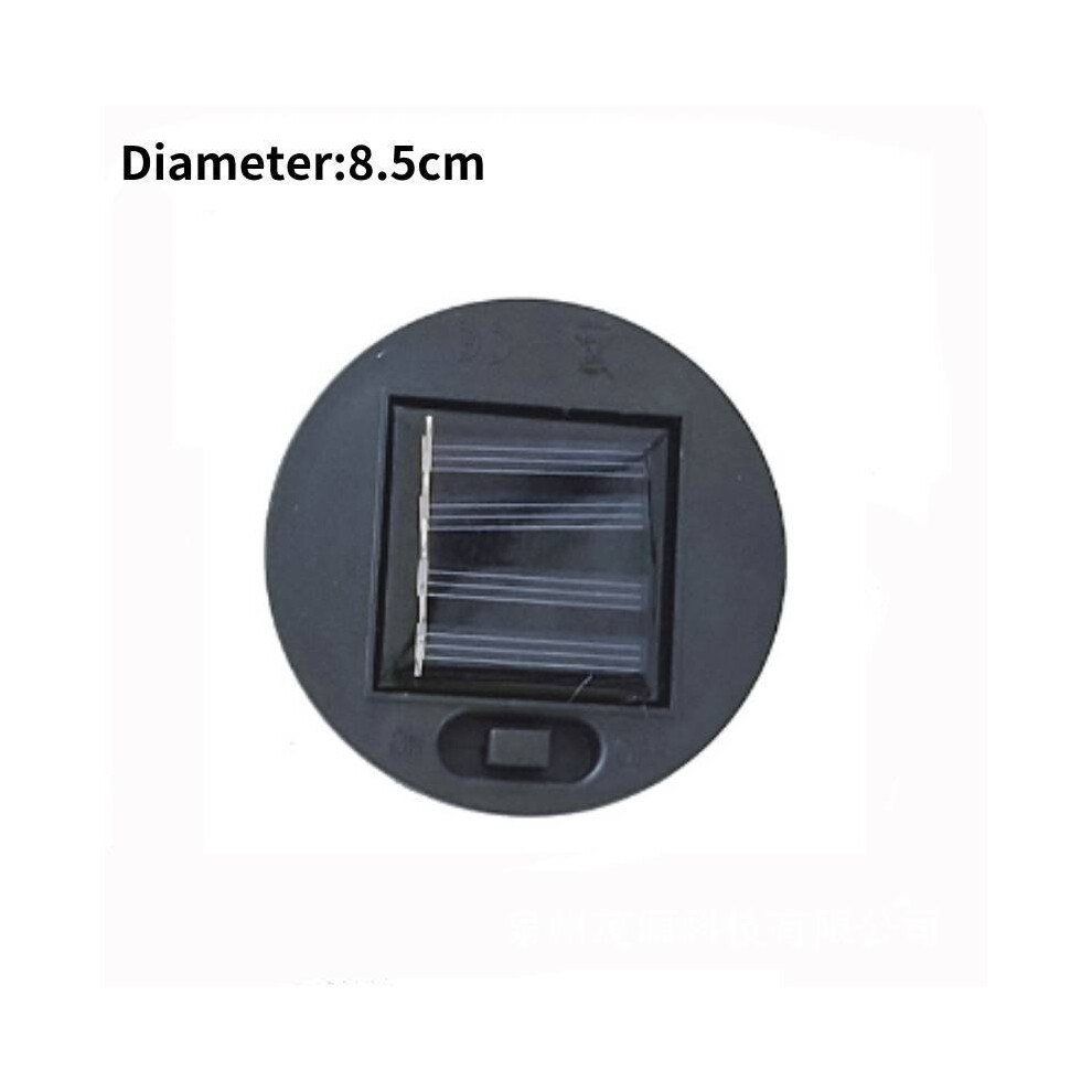 (8.5cm/3.35in) Solar Light Replacement Top Lithium Battery Outdoor Courtyard Lighting Accessory