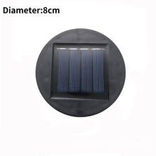 (8cm/3.15in) Solar Light Replacement Top Lithium Battery Outdoor Courtyard Lighting Accessory