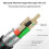 1.8m 9 Pin to 6 Pin 1394 FireWire Cable(Black) 4