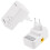2 PCS 500Mbps Powerline Network Mini Homeplug AV Ethernet Bridge, 7HP150, EU Plug(White) 3
