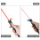 HT-30 30mW Visual Fault Locator Detector Tester Optical Laser Red Light Test Pen 7