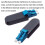 LC / UPC Optical Fiber Connecter LC Back Loop Module Single Mode Optical Fiber Loopers 5