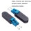 LC / UPC Optical Fiber Connecter LC Back Loop Module Single Mode Optical Fiber Loopers 7