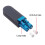 LC / UPC Optical Fiber Connecter LC Back Loop Module Single Mode Optical Fiber Loopers 4