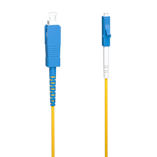 LC-SC Single-Core Single Mode Fiber Optic Jumper,Length: 3m 2