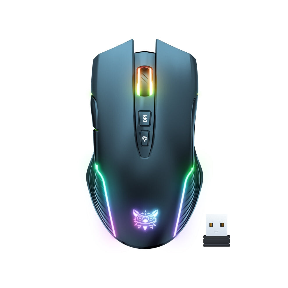 Onikuma Cw905 2.4G Rgb Lighting Wireless Mouse(Black) Black 5713167106670