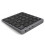 N960 Ultra-thin Universal Aluminum Alloy Rechargeable Wireless Bluetooth Numeric Keyboard (Grey) 2