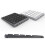 N960 Ultra-thin Universal Aluminum Alloy Rechargeable Wireless Bluetooth Numeric Keyboard (Grey) 3
