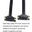 PCI-E 3.0 1X 90 Degrees Graphics Card / Wireless Network Card Extension Cable, Cable Length: 40cm 5