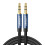 Ugreen AV112 Audio Cable 3.5mm Speaker Line Aux Cable, Length:3m(Blue) 1