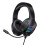 awei GM-5 USB + 3.5mm Ambient Light Gaming Wired Headset with Microphone(Black) 2