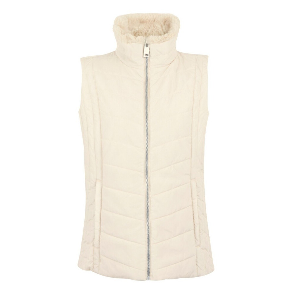 (12 UK, Light Vanilla) Regatta Womens/Ladies Wildrose Baffled Gilet