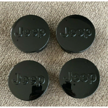 4X 64mm Wheel Centre Caps for Jeep Grand Cherokee, Compass, Wrangler, Renegade – Rim Center Caps