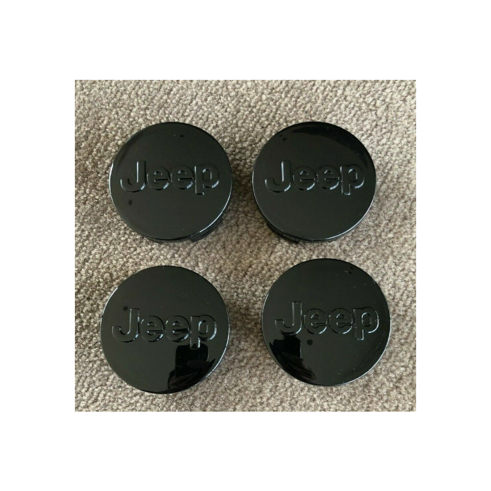 4X 64Mm Wheel Centre Caps For Jeep Grand Cherokee, Compass, Wrangler, Renegade Â Rim Center Caps 4142340563442