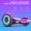 RCB (ROSE) 6.5"Hoverboard for Kids Riding Scooter LED Light 4
