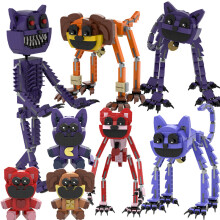 (MGW-367pcs) Catnap Building Blocks Toy Smiling Critters Monster Figures Building Blocks Toy For Kids Ages 7-14