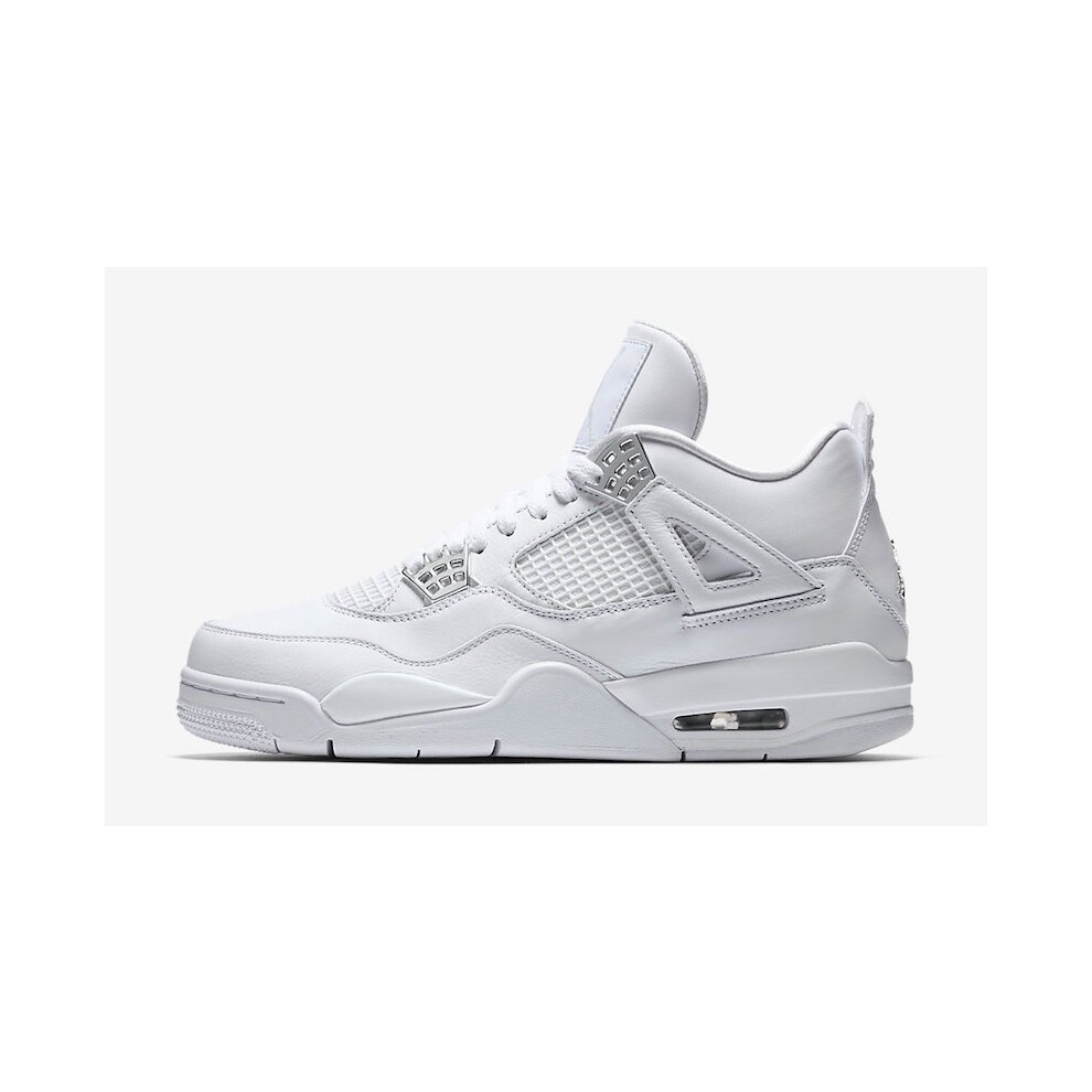 (EUR SIZE36) Air Jordan 4 Men Women shoes Retro white 36-47