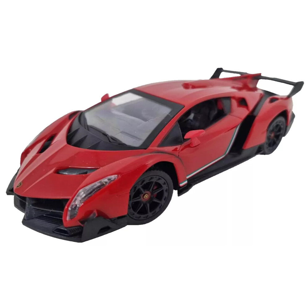 Lamborghini Veneno 2.4 Ghz Radio Remote Control Car Red 1/24