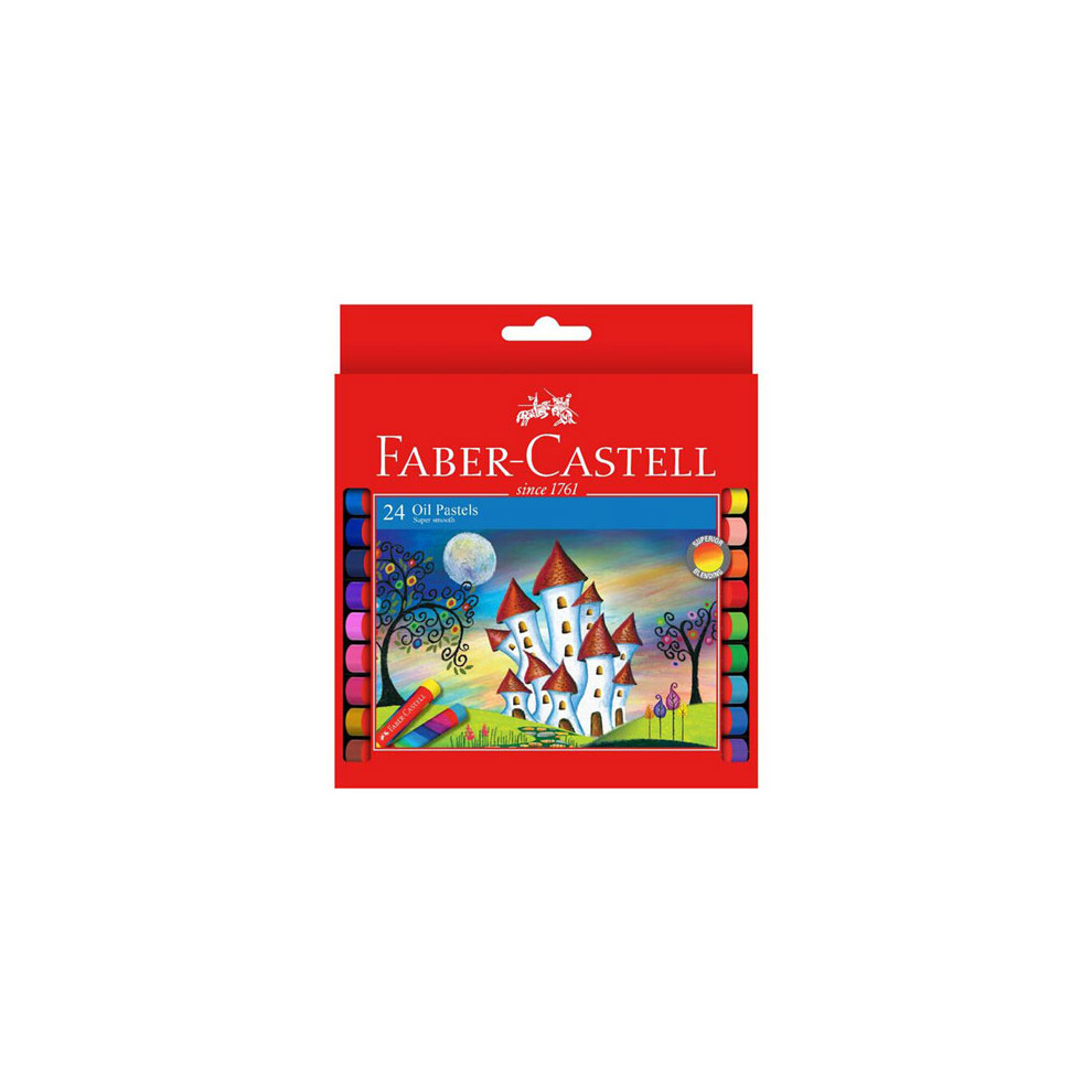 Faber-Castell Oil Pastels (Box Of 24)
