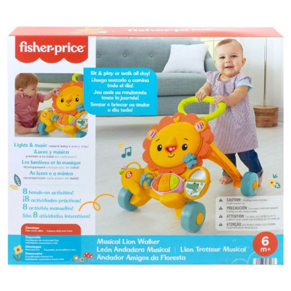 Fisher-Price Musical Lion Walker Fisher-Price Fisher-Price